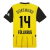 Original Fußballtrikot Borussia Dortmund Fullkrug 14 Heimtrikot 2024-25 Für Herren